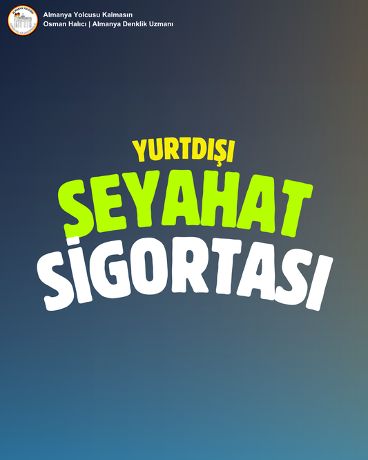 Yurtdışı Seyahat Sigortası